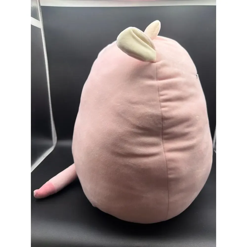 Squishmallows Clay Pink Cow 16 Inch Spotted Belly Plush 2023 Costco With Tag